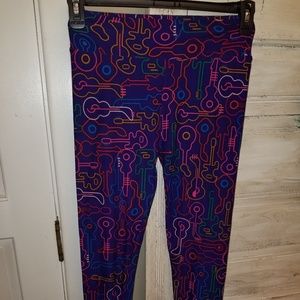 Lularoe guitar Leggings